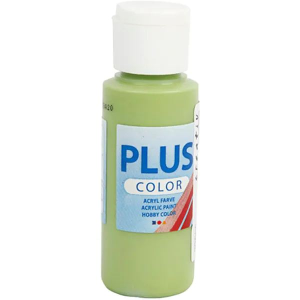 Hovedbilde Plus Color hobbymaling, bladgrønn 60 ml