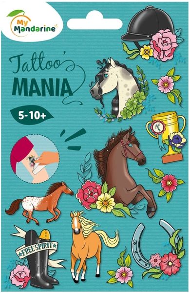 Hovedbilde Avenue Mandarine tatovering,  hester