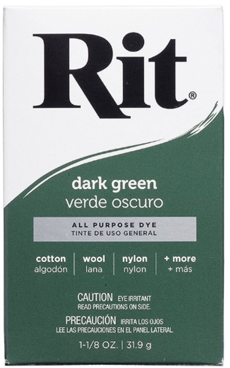Rit tekstilfarge  – Dark Green