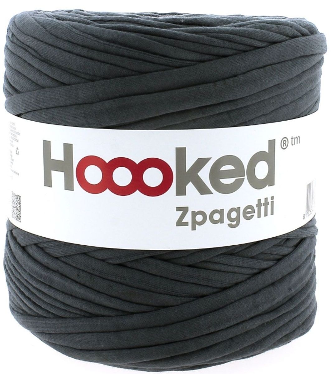 Hoooked Zpagetti, 700 - 800 g - Anthracite Robin