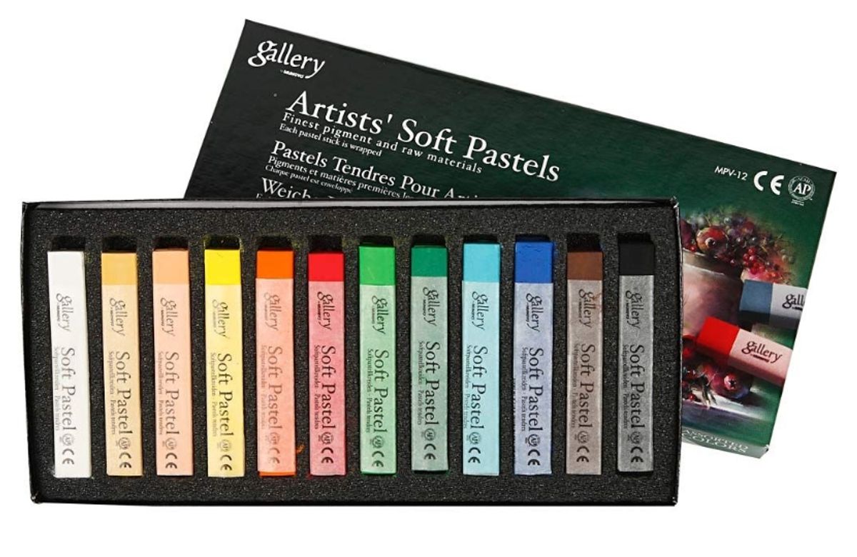 Gallery Tørrpastell, Ass. farger