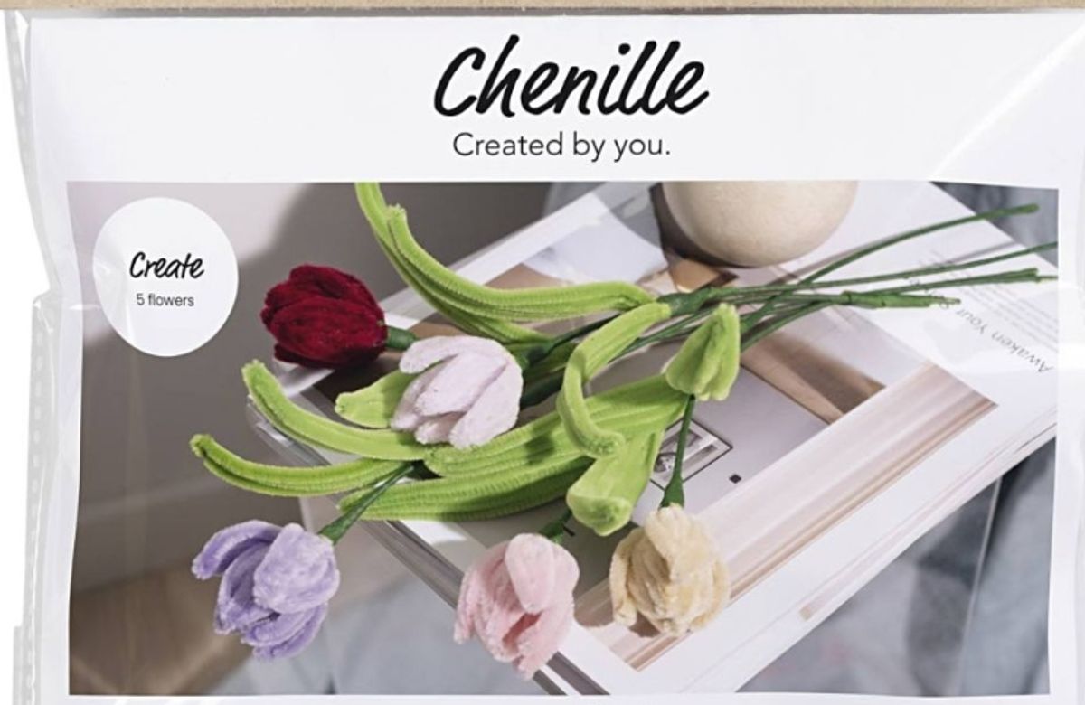 Mini DIY Kit: blomster av piperensere