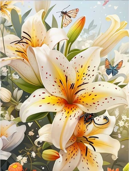 Hovedbilde Orkideer, 15 x 25 cm