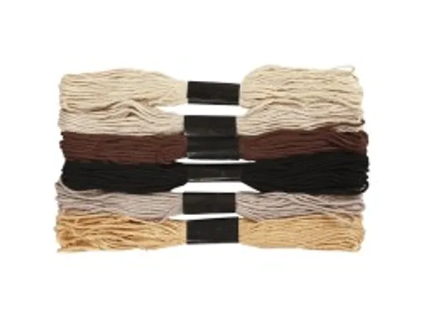 Hovedbilde Harmoni i naturfarger - broderigarn