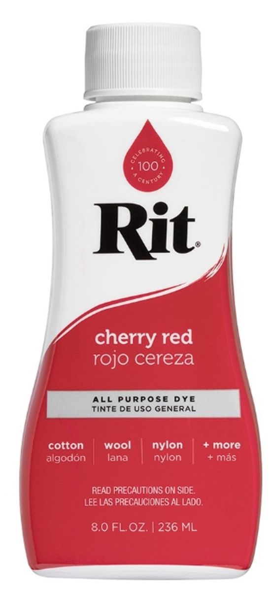 Rit All Purpose Dye Tekstilfarge 236ml – Cherry Red