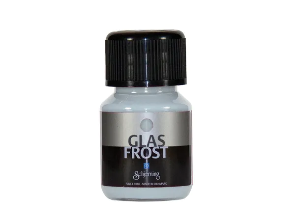 Hovedbilde Schjerning glassfarge 35ml – frosthvit