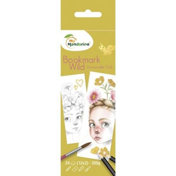 Hovedbilde Fargelegging Bokmerke – Wild