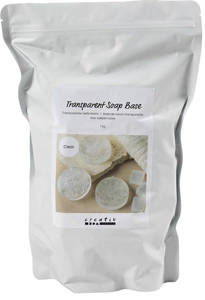 Hovedbilde Såpemasse 1kg, klar, granulater