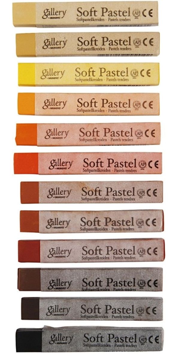 Gallery Tørrpastell, Brun harmoni